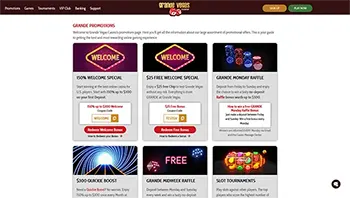 Grande Vegas Casino screenshot