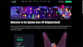Uptown Aces Casino VIP neighborhood